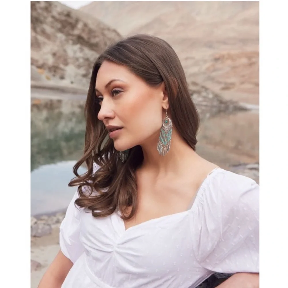 MYRA BAG Beadsy Earrings NWT - Picture 2 of 5